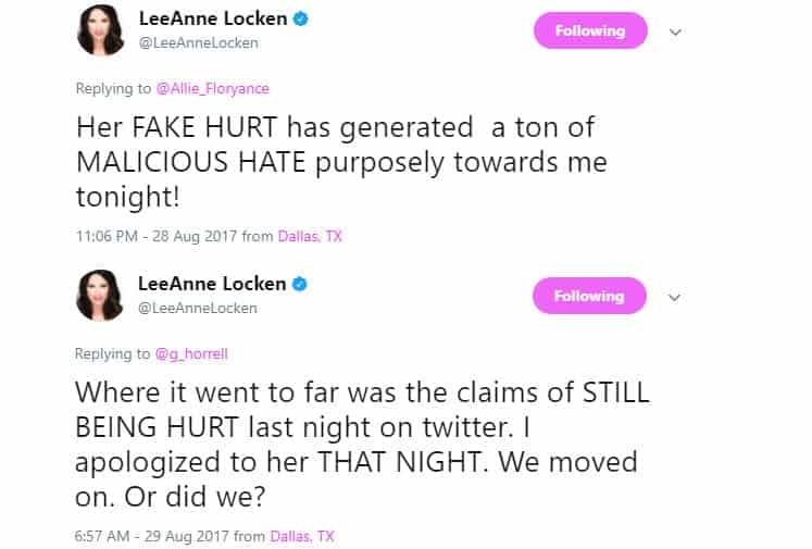 LeeAnne Locken Twitter