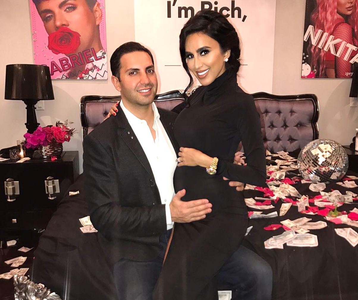 Shahs of Sunset Lilly Ghalichi Mir pregnant baby bump