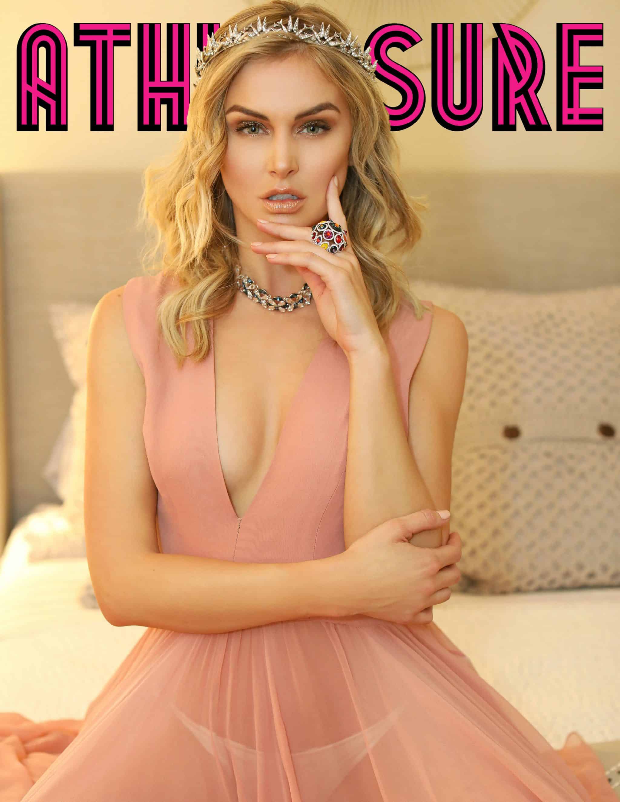 Pump Rules Star Lala Kent Athleisure Magazine Cover