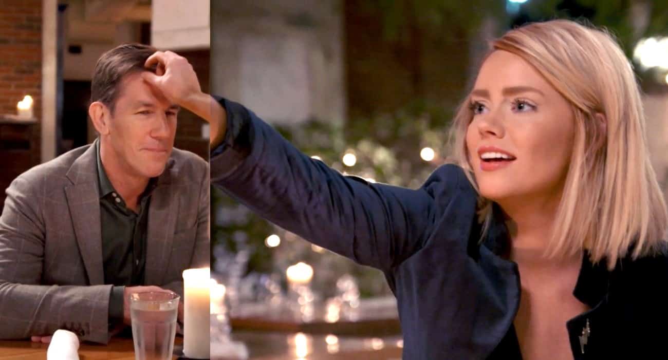 Southern Charm Recap Kat's Got Your Tongue - Kathryn and Thomas Dinner