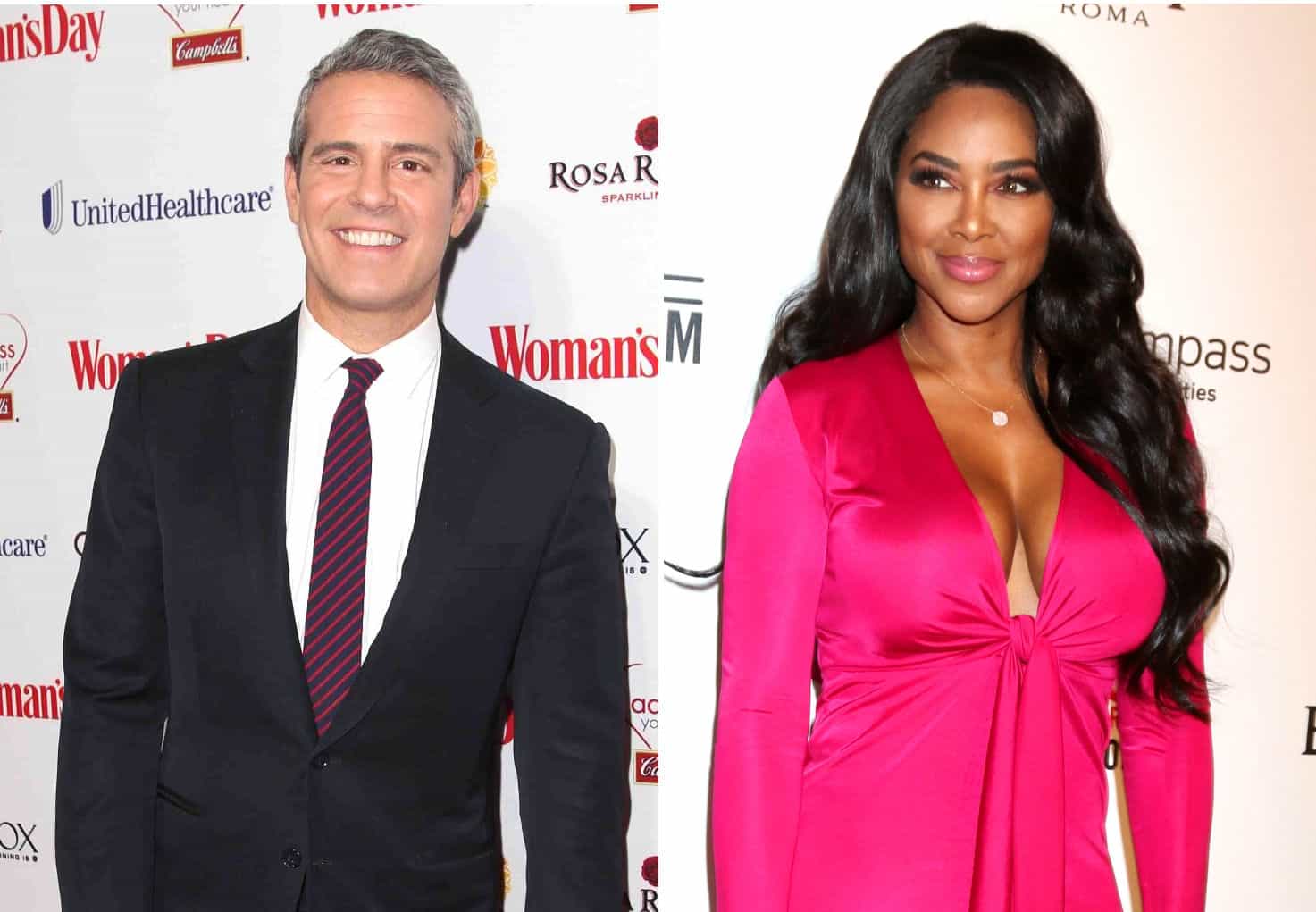 RHOA Andy Cohen and Kenya Moore