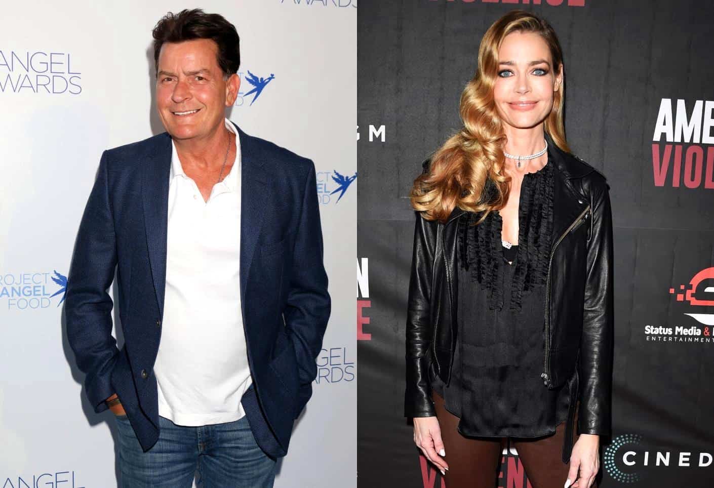 Will Denise Richards' Ex-Husband Charlie Sheen Appear on the 'RHOBH' this Season? He Speaks Out