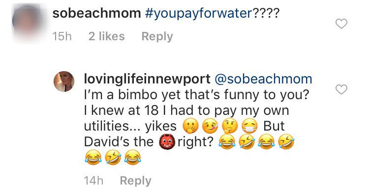 Lesley Cook Talks Paying For Water