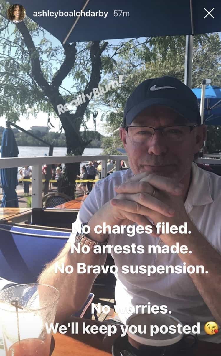 Ashley Darby responds to husband Michael's arrest