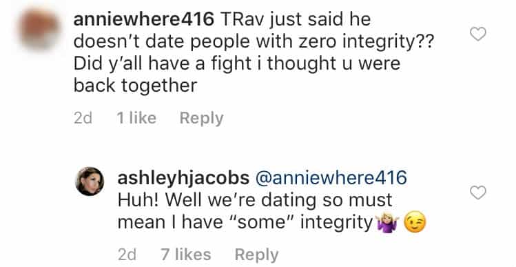 Ashley Jacobs reveals dating status