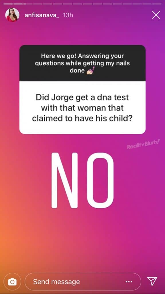 90 Day Fiance Anfisa reveals if Jorge took DNA test