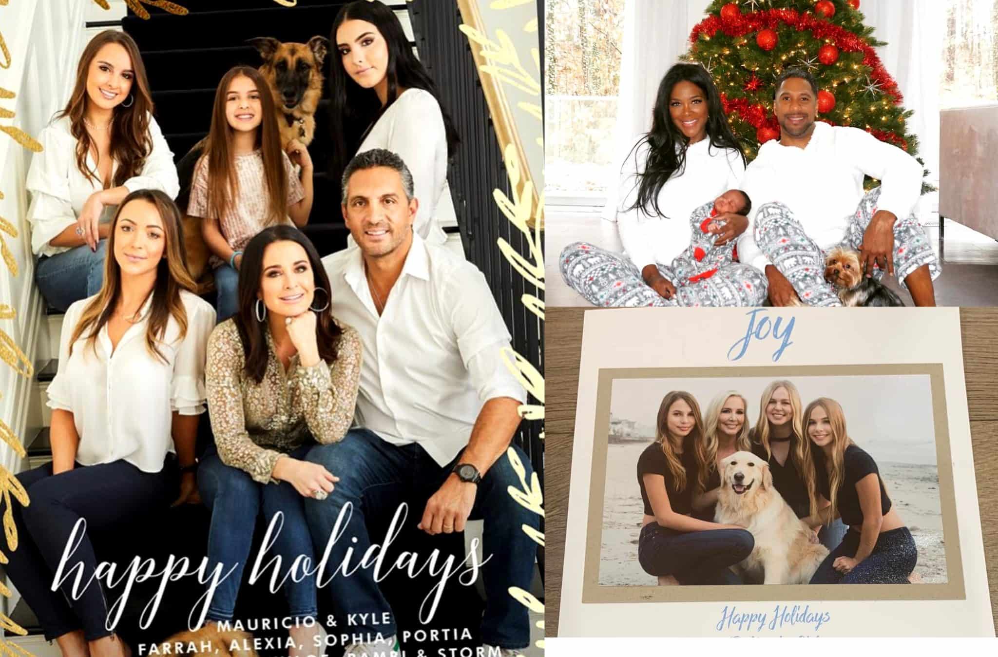 Bravo Stars Christmas Cards Photo - Kyle Richards, Kenya Moore and Shannon Beador