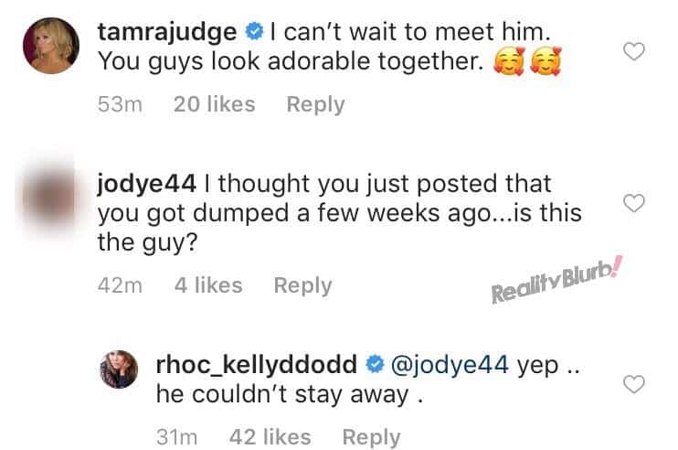 Kelly Dodd says she's back together with boyfriend