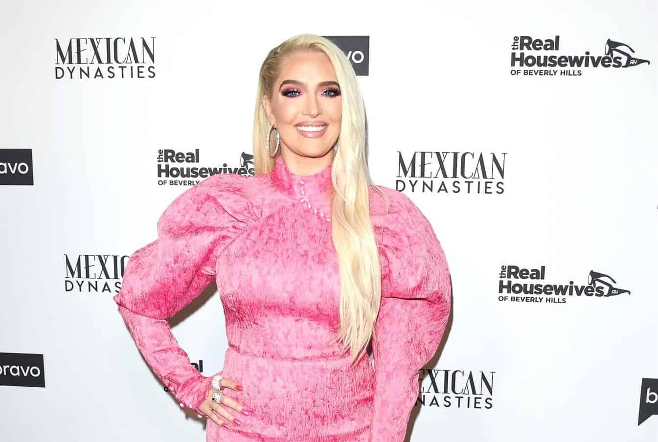 RHOBH's Erika Jayne Thanks Supporters as She Shares Poster Describing 'Erika Jayne' as "Tortured" and "Sex-Hungry" and Suggests Thomas Girardi Was "Brutal"