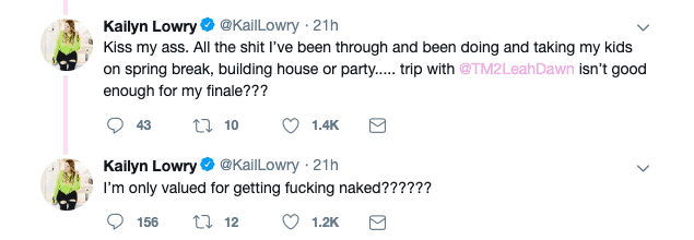 Kailyn Lowry Blasts Producers on Twitter