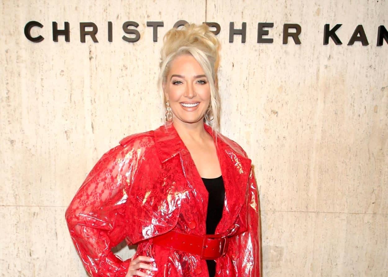 Erika Jayne is embraces low-key glam as she gets back to business