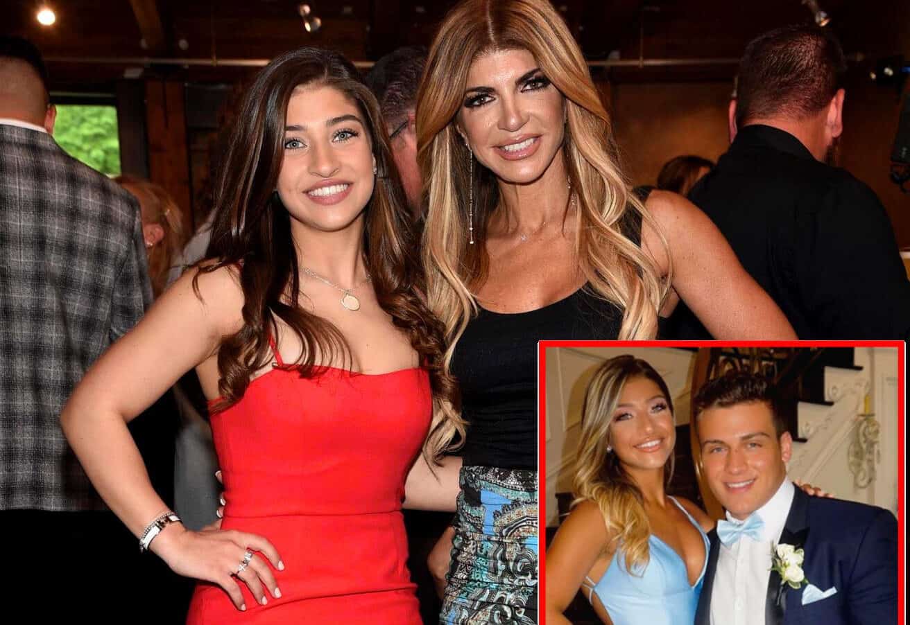 Photos Gia Giudice Attends Prom With Frank Catania Teresa Throws Party 