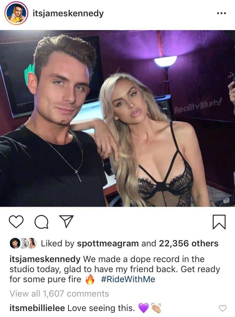 James Kennedy and Lala Kent New Photo 2019