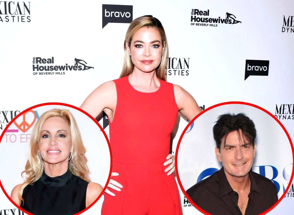 Denise Richards Reveals the Real Reason RHOBH Cast Was Upset With Camille Grammer, Plus She Talks Charlie Sheen Being Upset Over Show and "Humiliating" Divorce