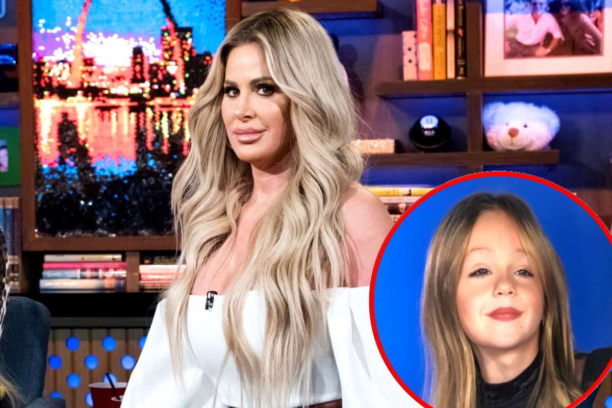 Fans Slam Kim Zolciak For Letting 5 Yr Old Wear Makeup She Responds