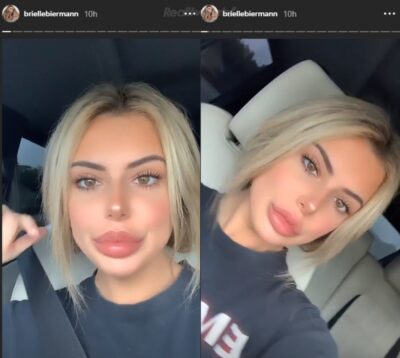 PHOTOS: Fans React to Brielle Biermann's Major Cleavage in Dress!