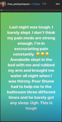 Is RHOC's Shane Simpson Supporting Emily Simpson After Her Surgery?