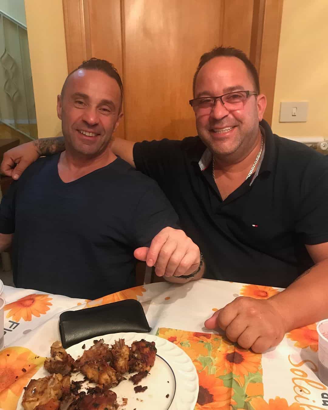 Joe Giudice in Italy With Brother Pete Giudice
