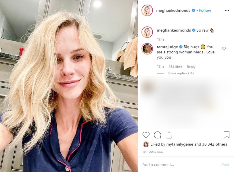 Meghan King Edmonds Instagram post after divorce filing