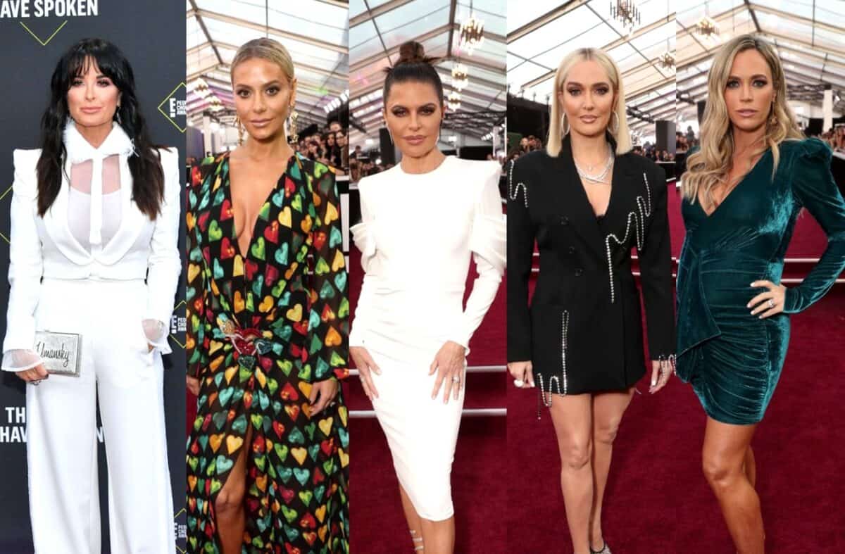 PHOTOS: See the RHOBH Cast at the 2019 E! People's Choice Awards and Find Out If They Won for Best Reality Show