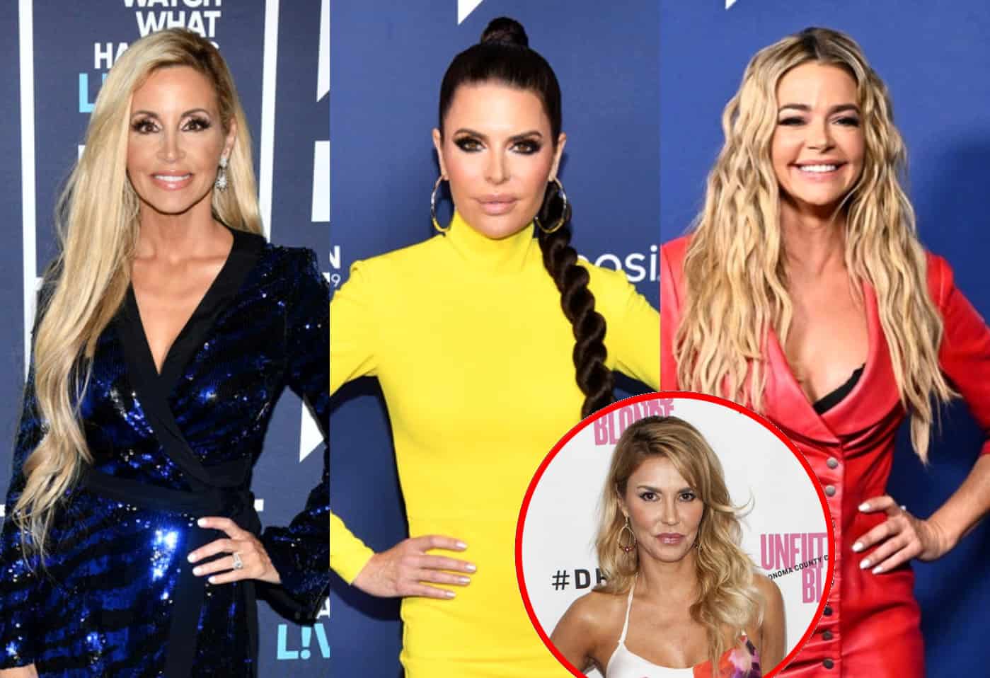 RHOBH's Camille Grammer Refutes Lisa Rinna's Claim of Contacting Denise Richards Privately After Her Surgery Before Calling Her Out on Instagram, Shares More Details About PI Drama Plus Brandi Weighs In