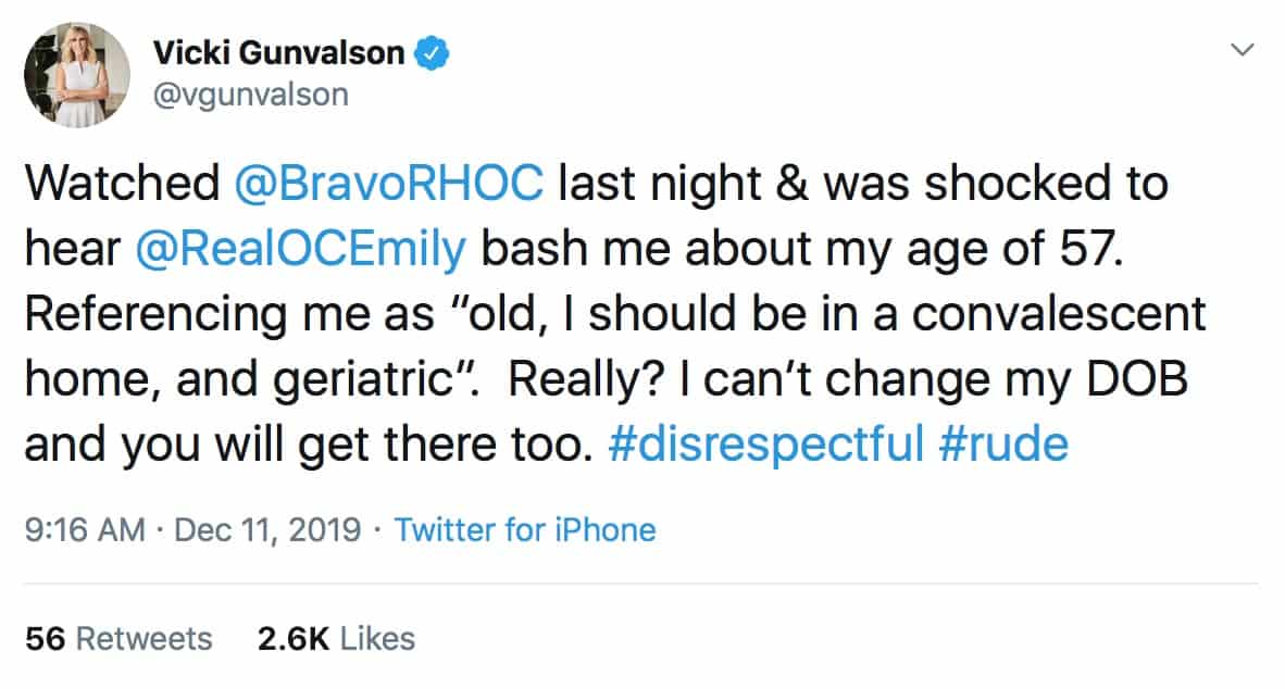 RHOC Vicki Gunvalson Slams Emily Simpson for Rude Comments About Her Age