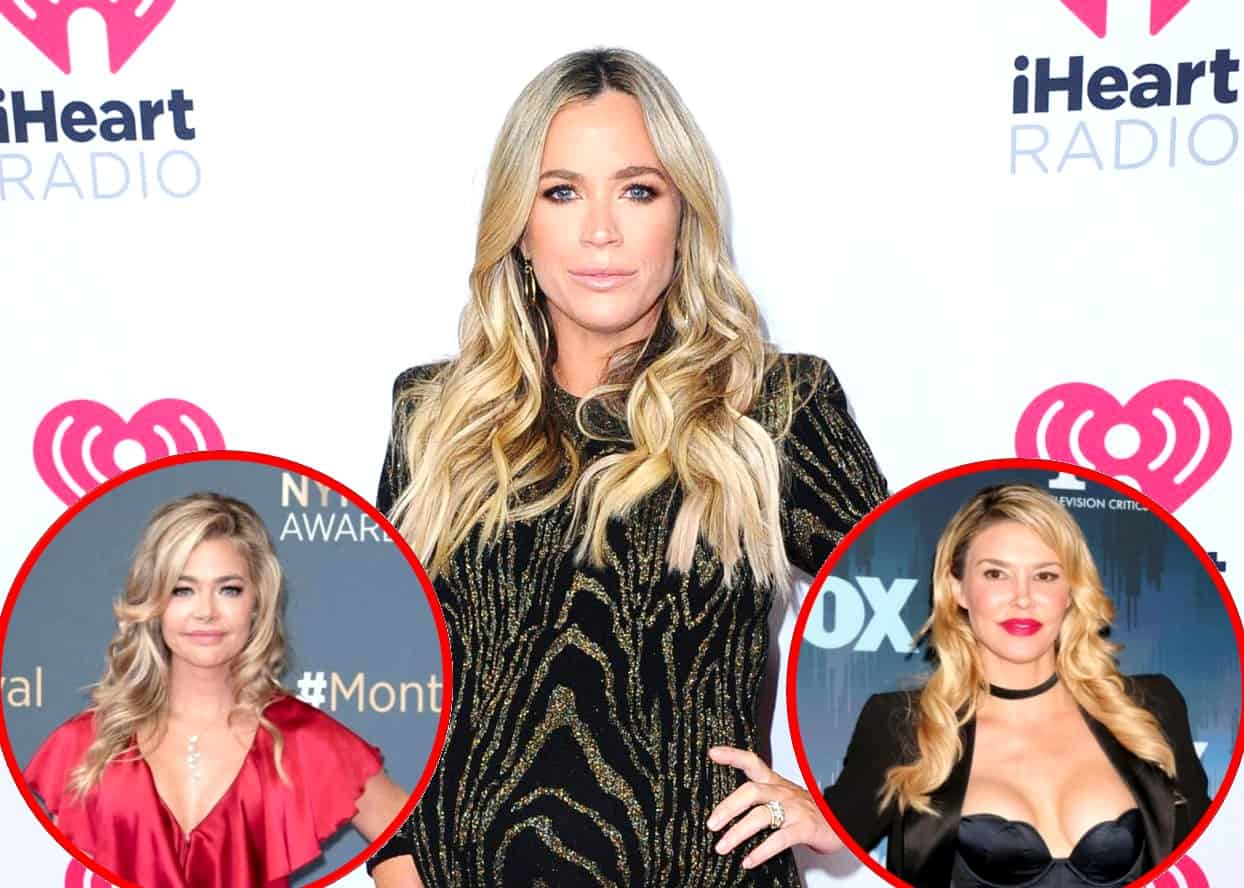 RHOBH Star Teddi Mellencamp Reacts to Drama Between Denise Richards and Brandi Glanville, Plus Brandi's Latest Tweet