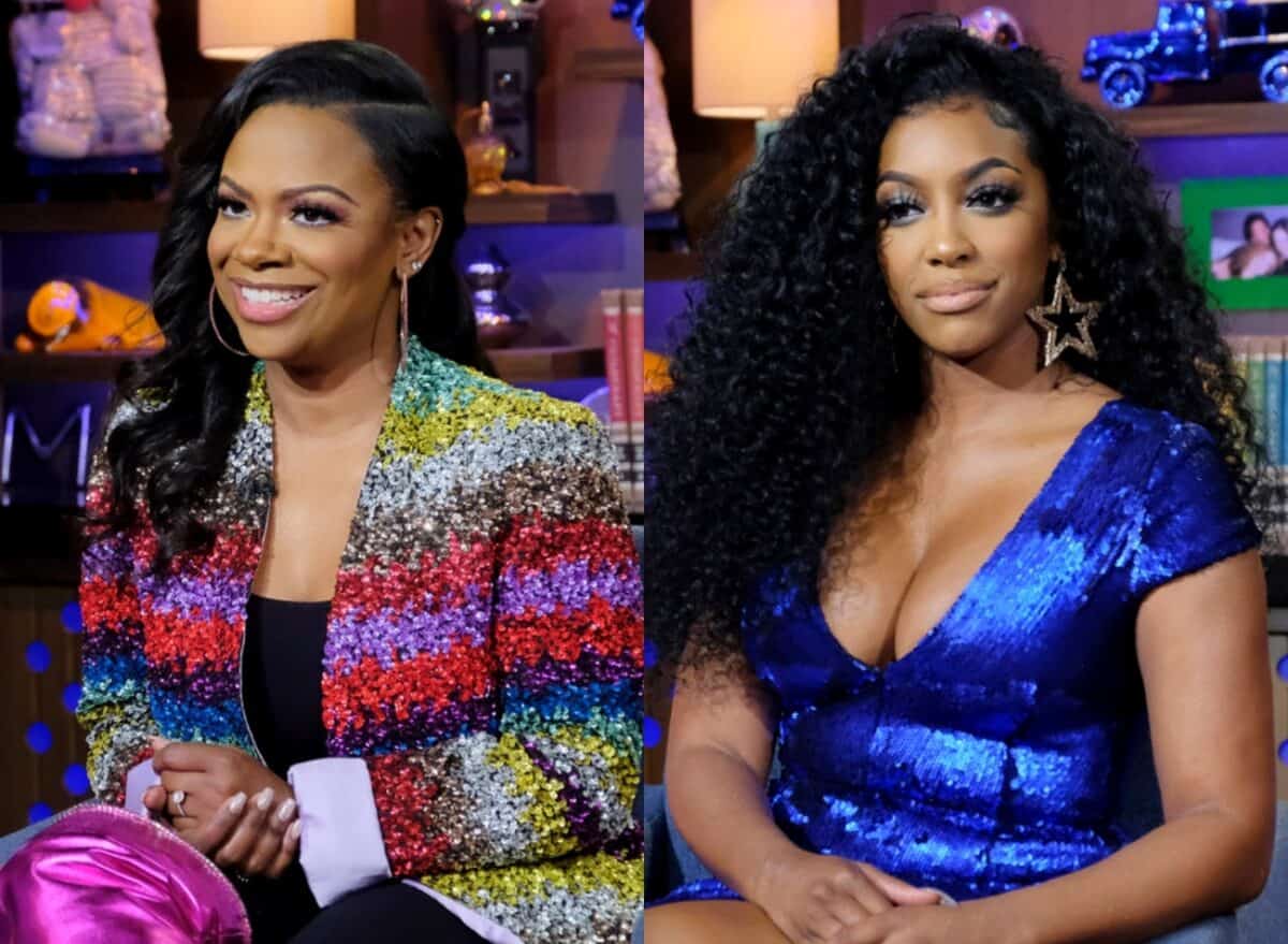 RHOA's Kandi Burruss Slams Porsha Williams, Afraid of Being Fired?