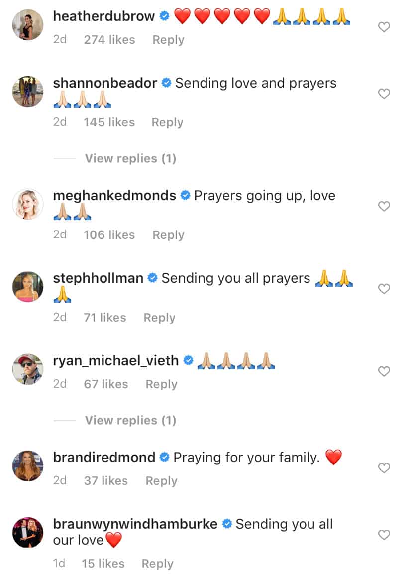 RHOC Cast and Real Housewives Respond to Simon Barney Cancer