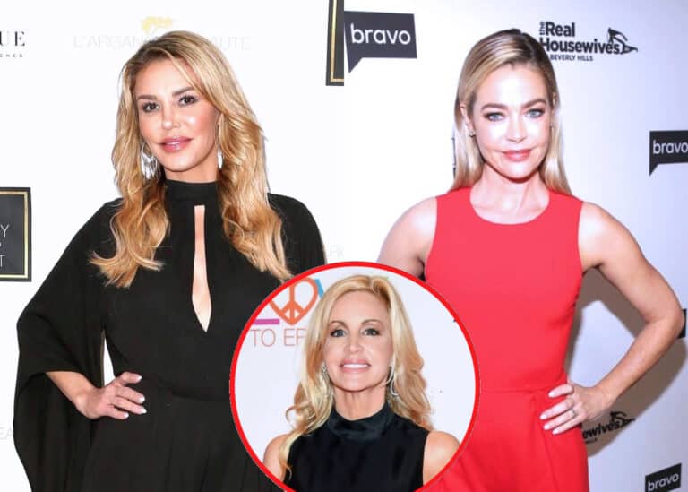 'RHOBH' Star Brandi Glanville Confirms Kiss Photo is Denise Richards