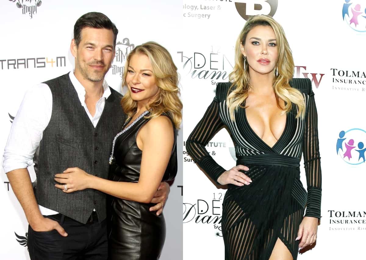 How Eddie Cibrian And Leann Rimes Feel About Brandi Blasting Them