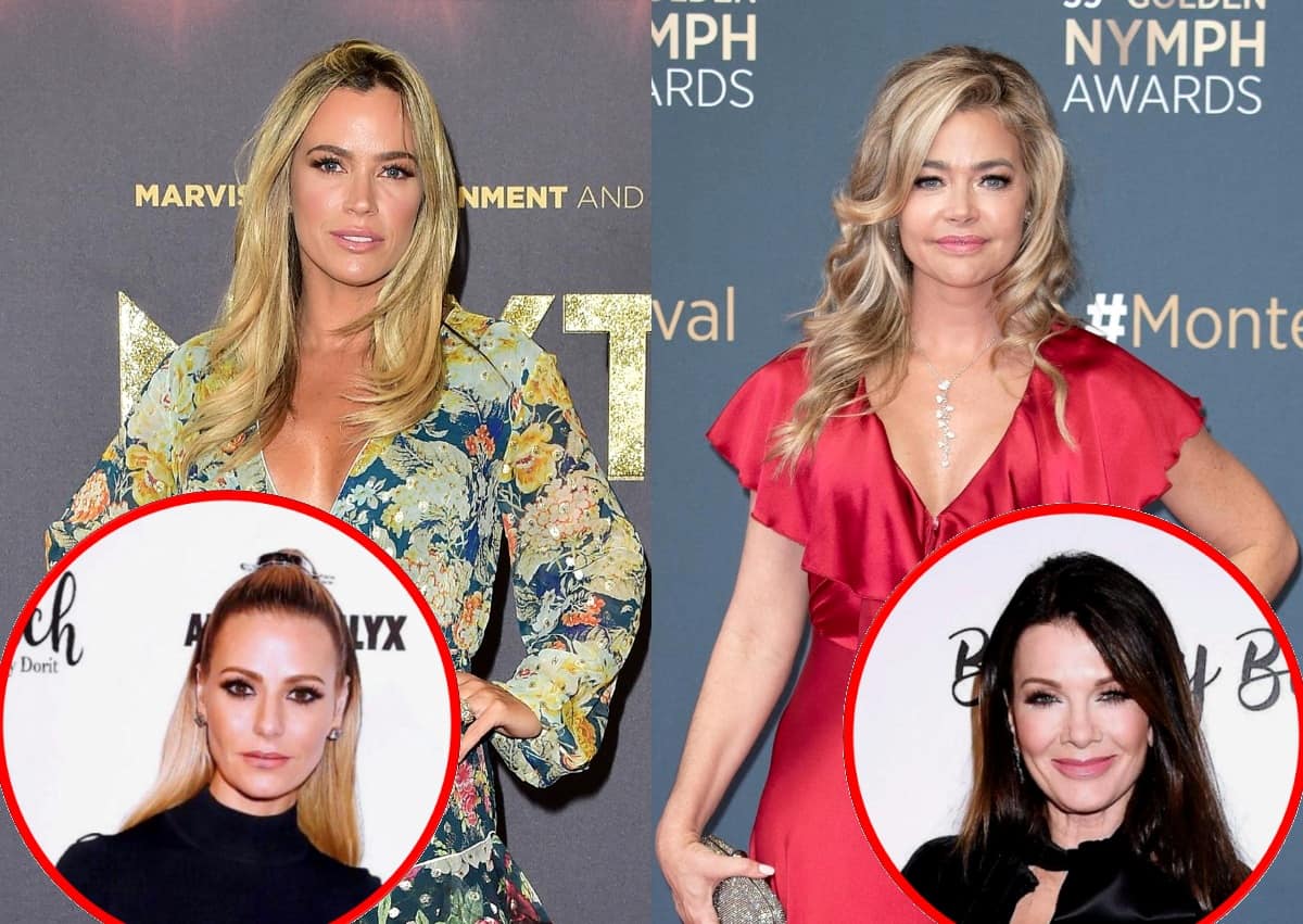 Rhobh S Teddi Mellencamp Responds To Denise Richards Claim That She Was The One Who Told Her