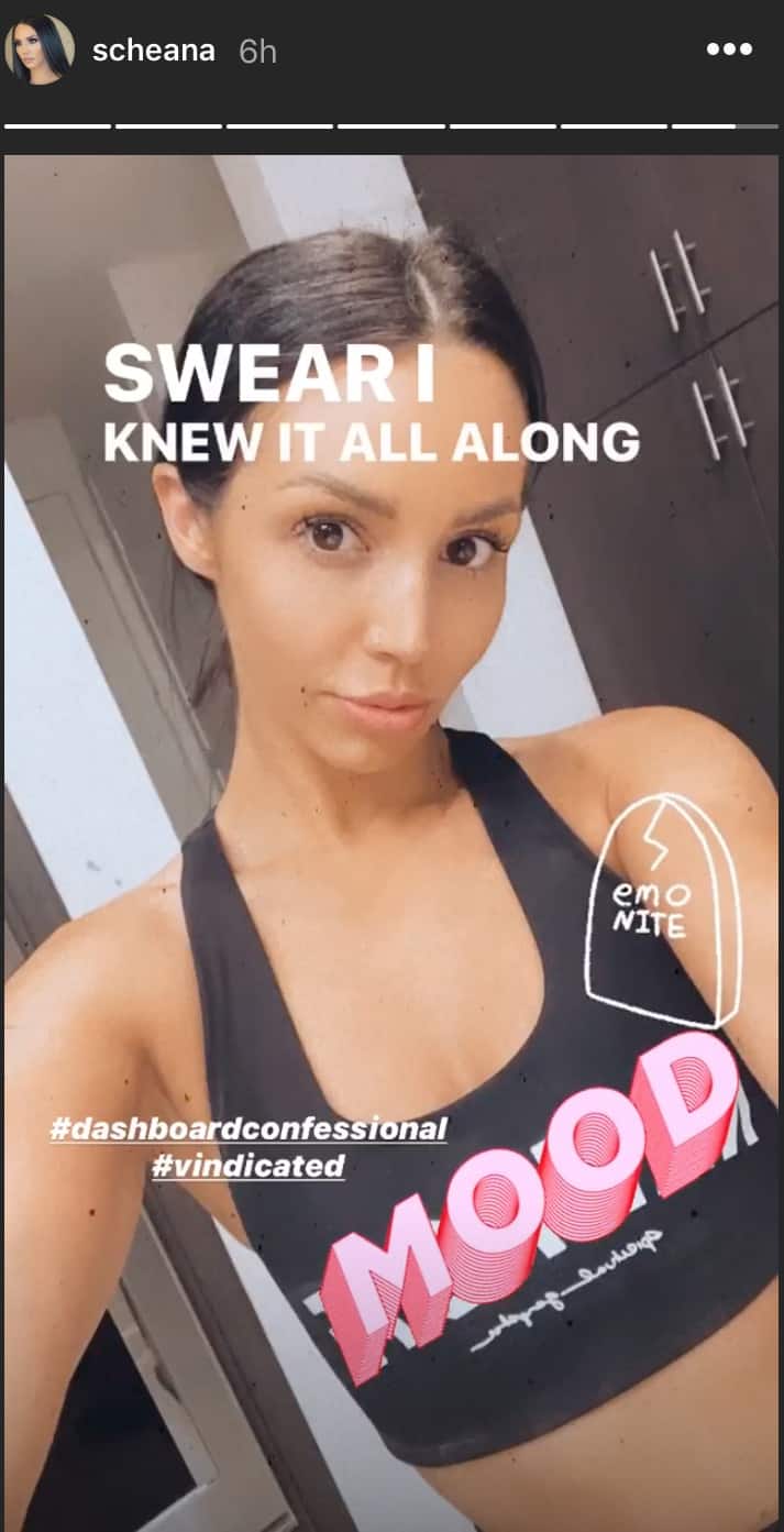 Scheana Marie Seems to Respond After Pump Rules Editor Admits to Trying to Embarass Her