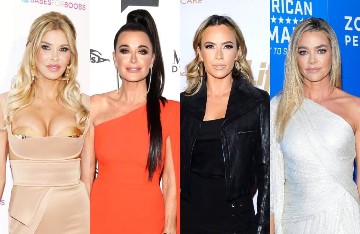 Brandi Glanville Denies 'Faking' RHOBH Scene With Kyle and Teddi, Reveals the Last Time She Spoke to Denise and Explains Why She Dished About Denise to Costars