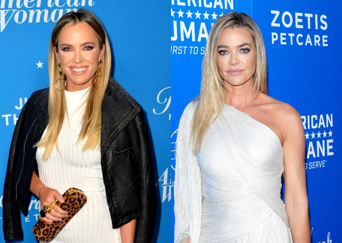 RHOBH's Teddi Mellencamp Accuses Denise Richards of Taking a "Cheap Shot" With Claims of Living in Her Dad's Shadow and Reveals Denise's Kids Will Likely Grow Up With the Same Stigma, Plus Accuses Camille Grammer of Twisting Things