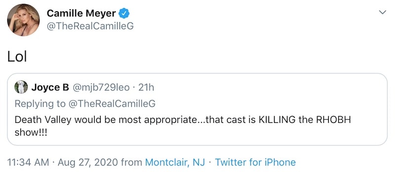 Camille Grammer Laughs About the RHOBH Cast Killing the Show