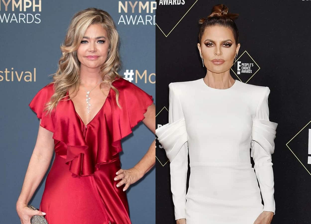 Denise Richards Tells a Tearful Lisa Rinna She's "Coming Off as a Mean Friend" and Says She's "Done," Leaving the Rome Trip in a RHOBH Sneak Preview