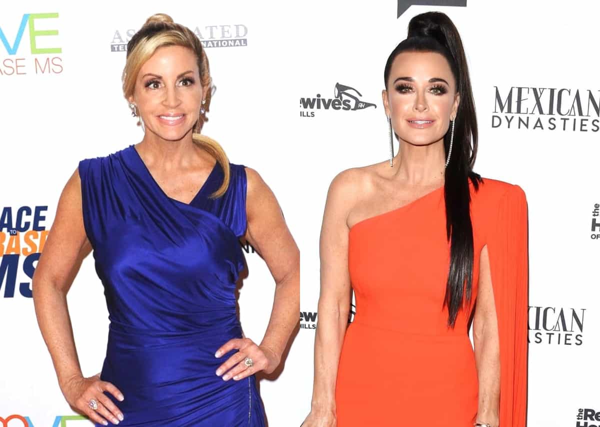 Kyle Richards Suggests Camille Grammer is Desperate to Be on RHOBH as Camille Claps Back by Claiming Kyle is Obsessed With the Show and Accusing the Cast of Being "Awful" and Plotting to "Take Down" Denise Richards to Secure Their Diamonds
