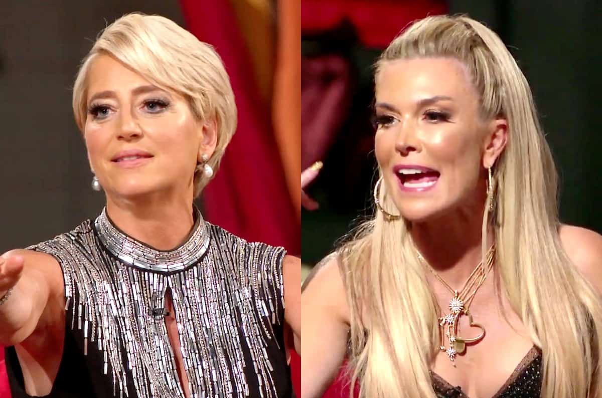 RHONY Reunion Tinsley Talks OffCamera Fight with Dorinda That Set Her