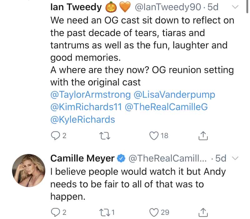 RHOBH Camille Grammer Wants Andy Cohen to Be More Fair