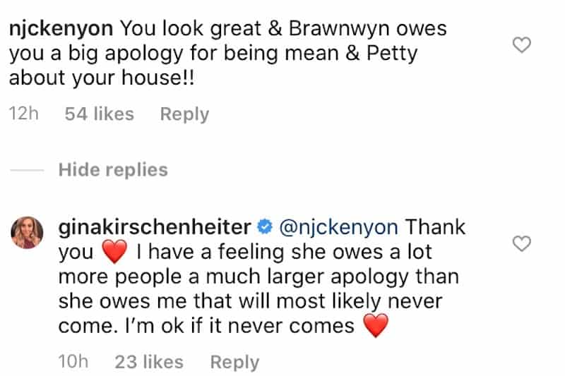 RHOC Gina Kirschenheiter Looks Back on House Drama With Braunwyn Windham-Burke