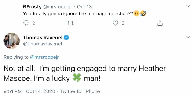 Southern Charm Thomas Ravenel Confirms Plans to Marry Heather Mascoe