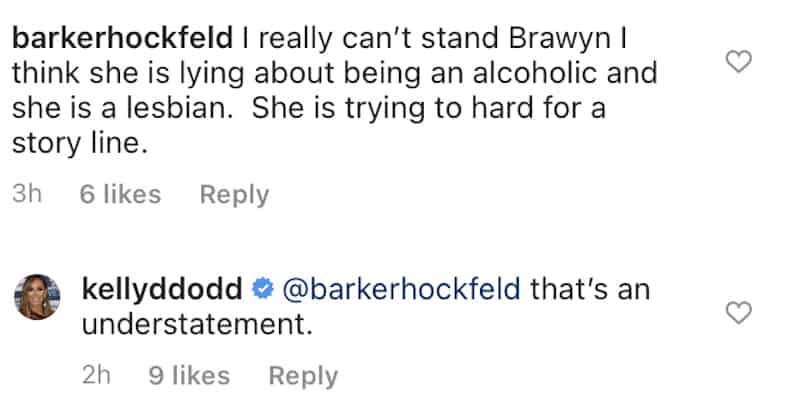 Kelly Dodd Slams Braunwyn Windham-Burke for Creating Fake Story Lines on RHOC