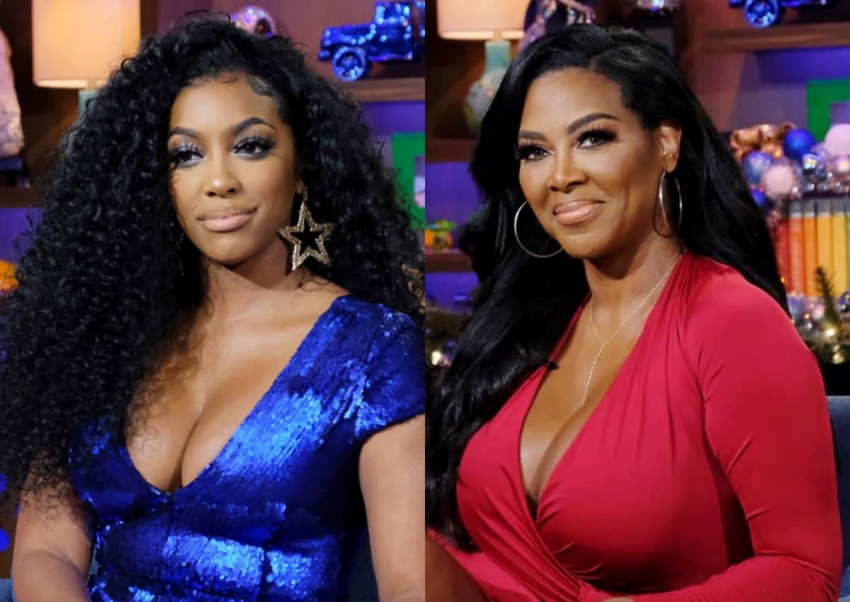 RHOA's Porsha Williams Slams Kenya Moore As "Vile and Jealous,” Agrees She Is Embarrassing Herself On The Show And Suggests She "Get a Life"