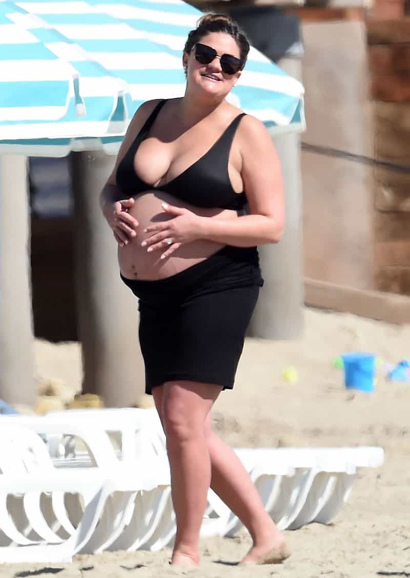 Vanderpump Rules Brittany Cartwright Flaunts Baby Bump in Black Bikini