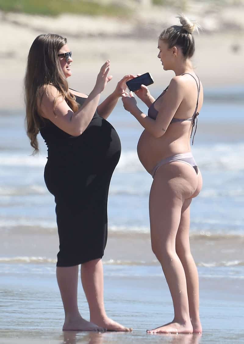 Vanderpump Rules Brittany Cartwright and Lala Kent Flaunt Baby Bumps at Beach