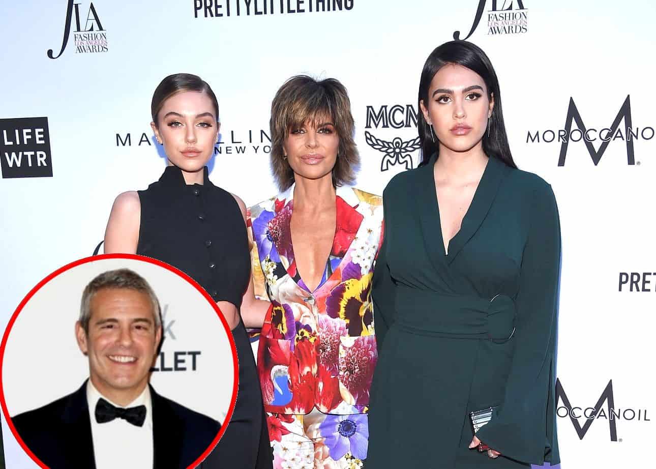 RHOBH Star Lisa Rinna Denies Complaining to Andy Cohen About WWHL Bravo Kids Special, Were Her Daughters Asked? Plus Lauri Peterson's Daughter Ashley Zarlin Reacts to Being Excluded