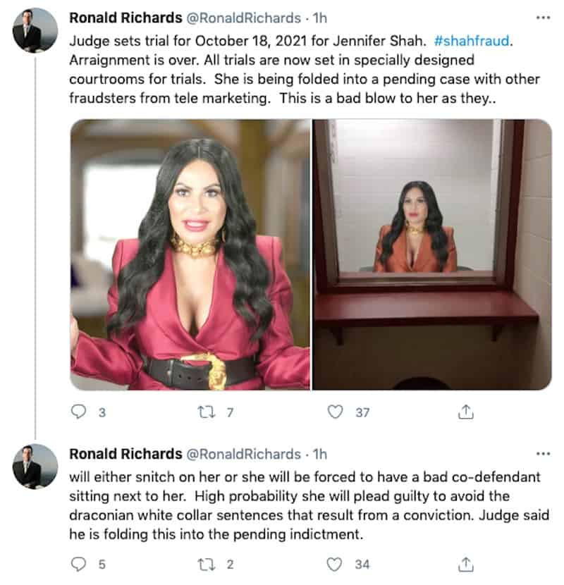 RHOSLC Jen Shah Trial Date Set for Fraud Case