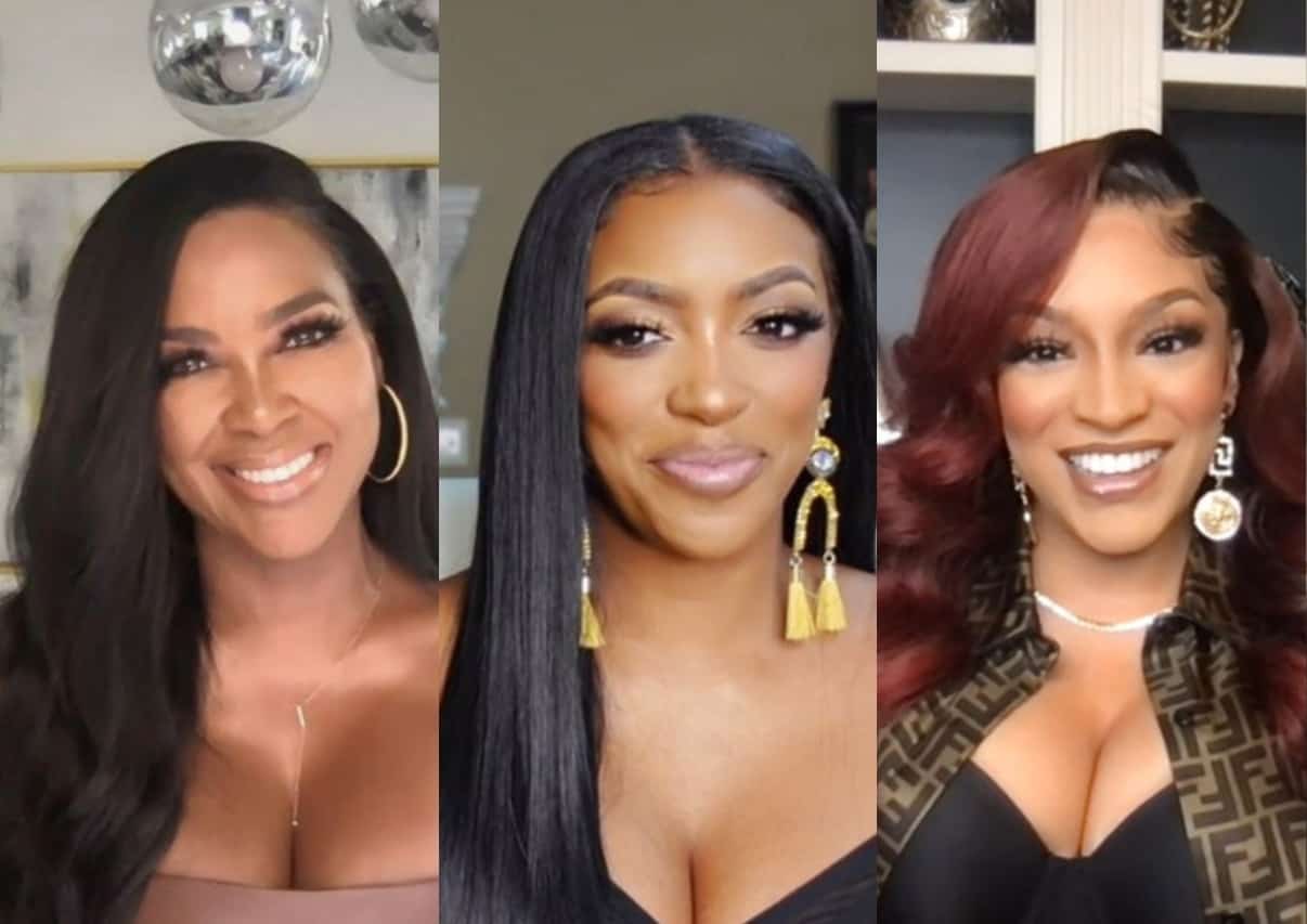 RHOA's Kenya Moore Shades Porsha's 'Continuous Lies' and Hypocrisy,  Suggests Drew Couldn't Afford Home