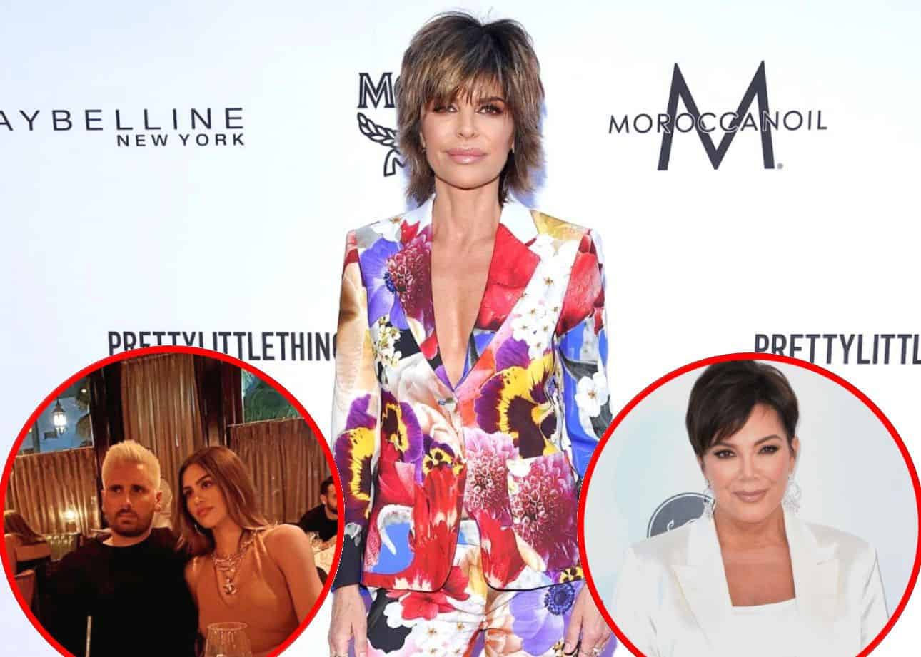 Lisa Rinna Reacts to Scott Disick and Amelia Hamlin on RHOBH